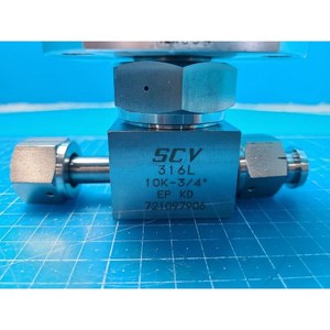 KITZ-SCT 316L SCV 10LK-3/4 EP KD 721097906วาล์วไดอะแฟรมด้วยมือที่ใช้เป็นชิ้นส่วนอุปกรณ์เซมิคอนดักเตอร์แบบดั้งเดิม - Product Image 3