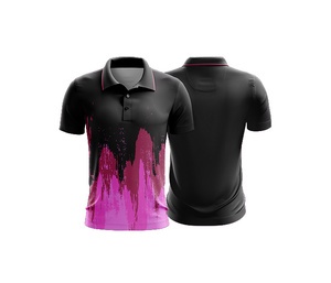 Camiseta polo de entrenamiento ultra performance para hombre, transpirable, de secado rápido, ligera, elástica, que absorbe la humedad, para gimnasio, deportes y actividades. - Product Image 3
