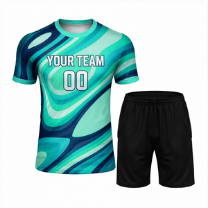 T-shirts et shorts de tennis de table personnalisés pour hommes, en polyester sublimé, respirant, antibactérien, vêtements de tennis d'hiver - Product Image 2