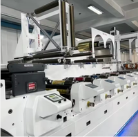 Machine d'impression flexographique à bande étroite industrielle, équipement d'impression d'étiquettes haute performance pour l'industrie de l'emballage