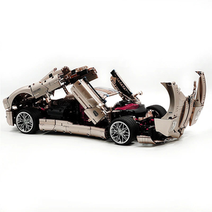 JIESTAR JJ9210 RC Spotrs, Vehículo de Carreras de Alta Gama, Bloques de Construcción de Modelo de Alta Dificultad, Rompecabezas de Ladrillos, Juguete de Bricolaje, Regalos de Cumpleaños para Niños - Product Image 3