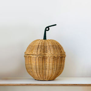 Accessoires pour tout-petits, panier de rangement en rotin, panier en fibre écologique, paniers pour enfants, paniers à linge pour enfants - Product Image 1