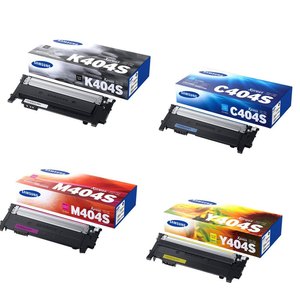 Ensemble de cartouches de <span class=keywords><strong>toner</strong></span> CMYK d'origine <span class=keywords><strong>Samsung</strong></span> CLT-404S - Product Image 2
