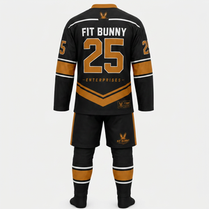 Uniforme de hockey sur glace haut de gamme avec tissu durable, confort respirant et coupe professionnelle, conçu pour les entraînements, les matchs et les tenues d'équipe. - Product Image 4