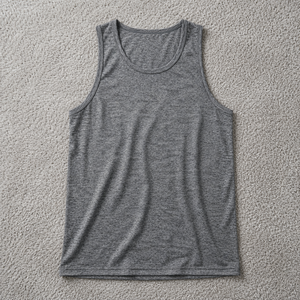 Quick Dry <b>Moisture</b> Wicking Men's Gym Tank Top Custom Logo Bodybuilding Fitness Vest Wholesale Sleeveless Shirt Manufacturer - Product Image 1