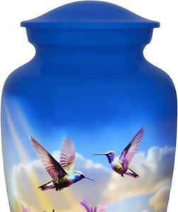 Urnas de Cremación Modernas Hechas a Mano para Adultos, Urnas Conmemorativas Decorativas de Estilo Americano para Cenizas de Hombres y Mujeres - Product Image 3