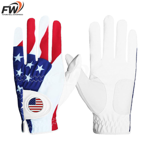 Guantes de Golf de Alta Calidad para Mano Izquierda, Guantes de Golf Cabretta Hechos a Medida, Logotipo Personalizado, Venta al por Mayor, Guantes de Golf Elegantes - Product Image 1