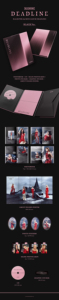 BLACKPINK - 3er MINI ÁLBUM [DEADLINE] Versión BLACK Álbum Oficial de Kpop Coreano en CD - Product Image 6