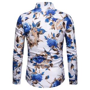 Camisa Casual de Algodón de Manga Larga para Hombre, Camisa Formal Ajustada de Manga Larga para Hombre, Camisa de Manga Larga para Hombre con Logotipo Personalizado - Product Image 4