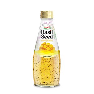 Nawon 350ml Kiwi Flavour Basil Seed Puree Fresh-<b>Squeezed</b> Fruit Juice OEM ODM Beverage <b>Bottle</b> Packaging - Product Image 2