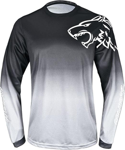 Jersey de Carreras BMX de Diseño Personalizado, Calidad Premium, Largo, Transpirable, Estampado, para Hombre, Ropa para Motociclismo y Automovilismo - Product Image 1