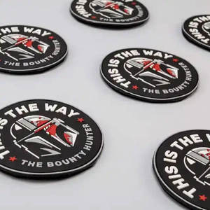 Professional Custom Logo Soft Rubber PVC Patches with Beads-Customized <b>Badges</b> for Bags - Product Image 4