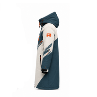 Vestes longues d'hiver décontractées en toile à col à capuche, grandes tailles, manteaux chauds, vêtements d'extérieur, vente en gros, vêtements personnalisés, commande en gros