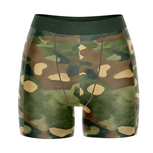 <b>Men's</b> Solid Canvas <b>Compression</b> <b>Shorts</b> Mid Waist Breathable Quick Dry 100% Polyester Sporty Drawstring Closure - Product Image 1