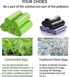 <b>Black</b> Refuse <b>Sack</b> Bin Liner 100L HDPE Plastic Dustbin Liners Rubbish Bags Trash Bags In Roll 120 Liters Heavy Duty Construction - Product Image 6