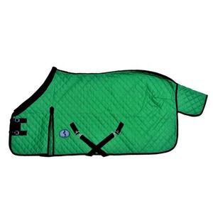 Belle conception de diamant tapis de cheval d'hiver 210g doublure en polyester tissu de forage en coton solide multifonctionnel pour les chevaux - Product Image 1