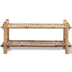 Top Rated Modern 2-Tier Bamboo <b>Shoe</b> <b>Rack</b> Durable Space-Saving Minimalist Design Living Room Home Furniture Eco-Friendly Made - Product Image 4