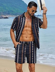 Men Summer <b>Knitted</b> Embroidered 100% Cotton Quick Dry Short Sleeve Custom Logo Joggers Suits <b>Set</b> Shirt and Short <b>Set</b> - Product Image 6
