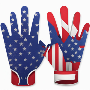 Guantes de Fútbol Americano de Fabricante OEM, Guantes de Alto Rendimiento con Palma Antideslizante, Logotipo Personalizado, Pedidos al por Mayor para Distribuidores Globales - Product Image 2