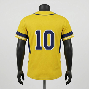 High Performance Short Sleeve Printed <b>Baseball</b> <b>Jersey</b> Moisture Wicking Custom Embroidered Logo Team Sportswear <b>Bulk</b> - Product Image 2