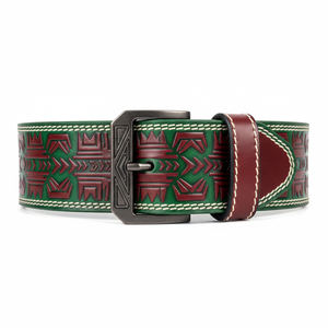 เข็มขัดยกน้ำหนักแบบหนาพิเศษ อุปกรณ์เสริมสร้างความแข็งแรง เข็มขัดยกน้ำหนักสำหรับการฝึกซ้อมในยิม - Product Image 1