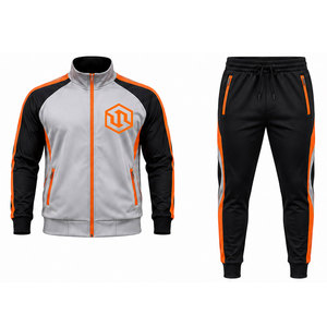Conjunto Deportivo de Lujo para Hombre |   Chaqueta Deportiva Moderna y Pantalones Jogger |   Ropa de Invierno 100% Poliéster Ligera de Secado Rápido - Product Image 1