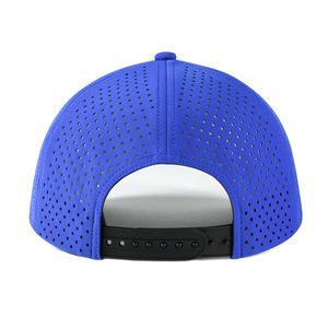 <b>Summer</b> Mesh 6-Panel Short Brim Baseball Cap <b>Men</b> Women Breathable Waterproof Adjustable Solid Sporty Trucker Style Sun <b>Hat</b> - Product Image 3
