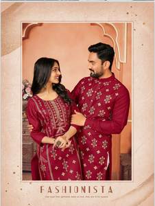 Wedding& Party Wear 100% Pure Cotton Silk Digital Printed Men and Women Special Online Sale for <b>Indian</b> & <b>Pakistani</b> <b>Clothing</b> - Product Image 3