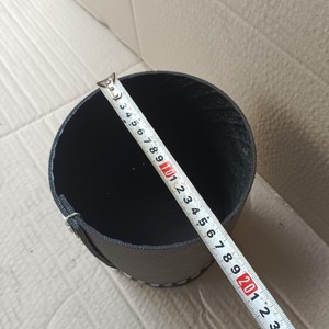 Organisateur de bureau cylindrique en caoutchouc fait main, style industriel, pour ateliers, conteneur de rangement pour articles divers - Product Image 3