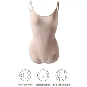 Phụ nữ giữ gìn Corset bodysuit Shapewear underdress M L XL da đen Tummy kiểm soát Butt nâng cơ thể Shaper giảm béo dây đeo