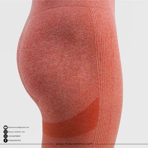 Mawra Leggings de yoga pour femmes, extensibles dans quatre directions, avec panneaux latéraux, séchage rapide, pour la gym, la course, l'entraînement et les activités sportives - Product Image 4