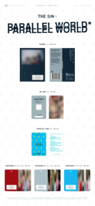 ENHYPEN - THE SIN: PARALLEL WORLD WEVERSE Ver KPOP CD ALBUM BEST SELLING KOREA for ALL AGES - Product Image 4
