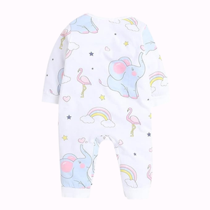 Envío Rápido, Pijama de Bambú para Bebé, Manga Larga, Estampado, de una Pieza, Ropa al por Mayor para Recién Nacidos - Product Image 2