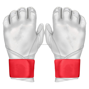 Guantes de Bateo de Béisbol para Primera Base, Dedos Completos, Mano Izquierda, Construcción Duradera, Antideslizantes, de Cuero, para Adultos y Jóvenes, Práctica y Partido - Product Image 6