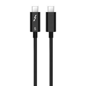 5A ชาร์จไวไนล่อนคู่8K HDR Thunderbolt สาม5 USB-C ถึง USB-C 80Gbps 240W 4K144Hz สำหรับ SSD Dock สายแล็ปท็อป egpu - Product Image 2