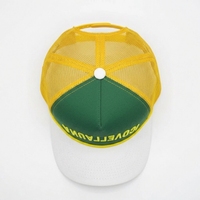 Casquette Trucker en Mousse à 5 Panneaux Personnalisée, Chapeau Snapback en Maille avec Corde, Broderie 3D en Relief, Visière Courbée, Vente en Gros de Casquettes OEM