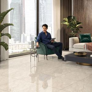 Dinova Brown Marble Texture Porcelain Tiles 600x600mm 8mm Digital Ceramic Non-Slip Acid-Resistant Flooring for Swimming <b>Pool</b> - Product Image 6