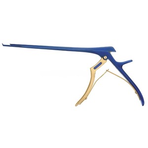 Herramientas Quirúrgicas Hosanna HS-0226-82 Kerrison Rongeurs 3mm 4mm 5mm de Acero Inoxidable, Juego de Instrumentos Manuales con Mango Dorado, Alta Calidad, CE - Product Image 2