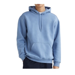 Sweat à capuche court en molleton lourd de qualité supérieure, broderie de patchs usés, en laine/coton, pour homme, coupe classique, personnalisable - Product Image 1