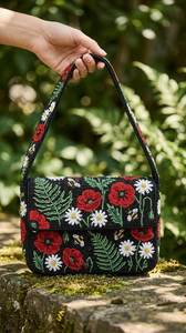 Bolso de Hombro con Cuentas Rosadas de Cisne para Fiestas y Eventos, Bolso Cruzado de Moda para Mujer, Fabricante de Bolsos de Boutique - Product Image 4