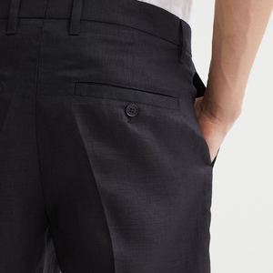 Modèle le plus vendu en maille unie, vêtement décontracté d'été, basique, avec deux poches latérales profondes - Product Image 6