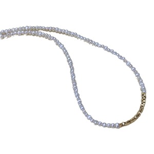 Collar de Perlas de Agua Dulce AK de 18K con Perlas Zhuji 2025, Diseño Elegante y Moderno con Cuentas Redondas de Luz Intensa y Cielo Estrellado - Product Image 5