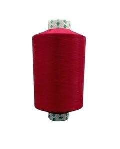 Fil à broder métallique rouge haute ténacité 30 Kota en polyester pour le tricot à la main, durable, élégant et antibactérien (type ST MS) - Product Image 1