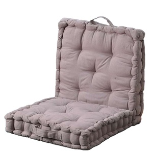 <b>High</b> Quality Cooling Breathable Seat In Selling 100%Cotton Box Cushion Stylish Ecofriendly Square <b>Back</b> Pad Square Shape Cushion - Product Image 5