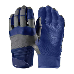 Gants de frappeur de baseball en cuir en gros, personnalisables avec votre propre logo, haute qualité, légers, confortables, faible MOQ - Product Image 1
