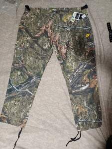 Pantalones Deportivos para Hombre, Forrados de Sherpa, Cálidos, de Lona Resistente, con Bolsillos con Cremallera, Forro Polar Térmico para Invierno, con Cordón Ajustable y Elástico - Product Image 2