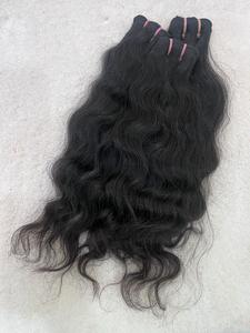 Pure Unprocessed Remy Grade Raw Indian Temple Trama sin costuras Mejora de la belleza instantánea Color de cabello natural Extensiones de cabello humano - Product Image 6