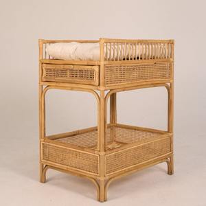 Table à langer en rotin artisanale, meilleur prix, meubles pour bébés et enfants, vente en gros - Product Image 5