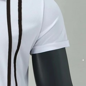Ensemble décontracté 2 pièces pour homme : Polo zippé 1/4 à manches longues et pantalon de survêtement athlétique - Product Image 3