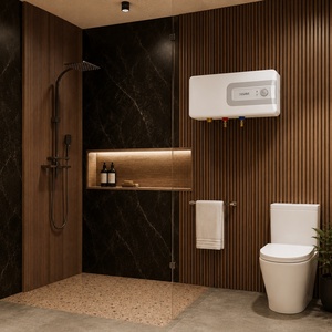 Chauffe-eau électrique compact à accumulation de 15 litres pour salle de bain, prix de gros usine vietnamienne, Rossi HQ Slim 15 - Product Image 5